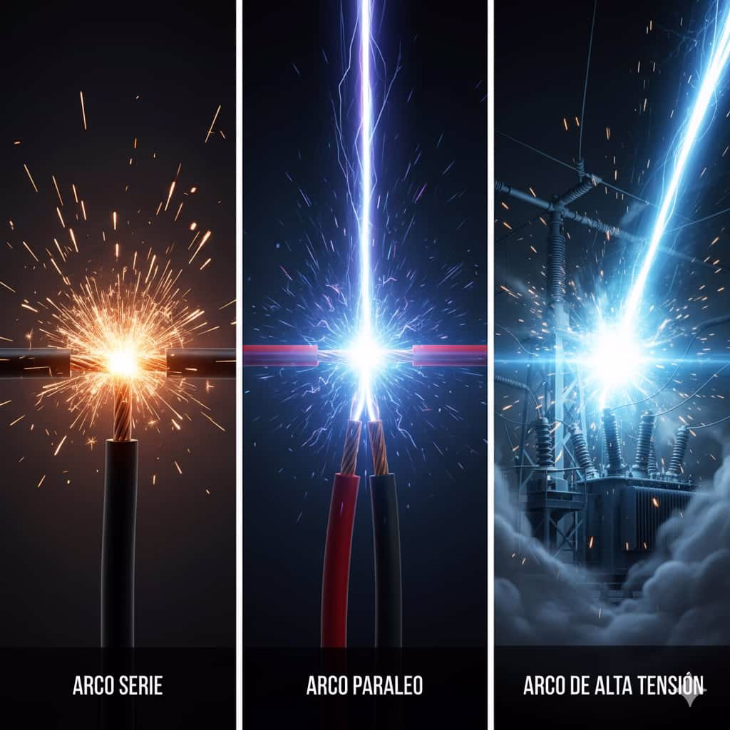 ¿Qué es un arco eléctrico y por qué representa un peligro para los trabajadores? 2 Tipos de arco electrico