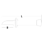 CUCHILLO PELA CABLES AISLADO CURVO Y RECTO - Imagen 4