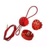 Bloqueo Universal con Cable de Acero Forrado