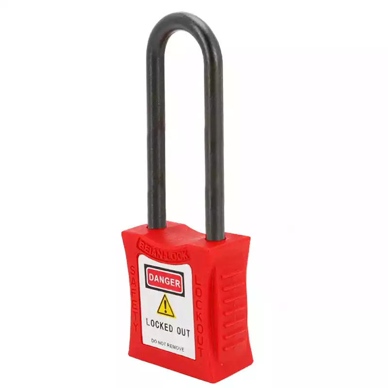 candado de bloqueo loto con arco de nylon 3 pulgadas beian lock 202l