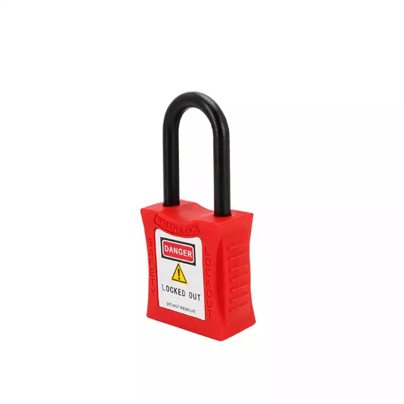 candado de bloqueo loto con arco de nylon 1 pulgada beian-lock s02