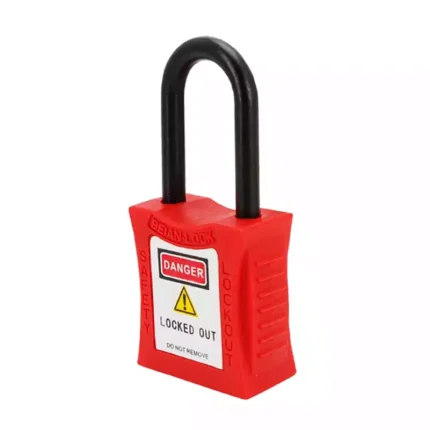 Candado de bloqueo LOTO con arco de nylon