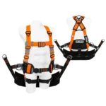 Arnés 4 Argollas en H con Soporte Lumbar y Silla de Suspensión