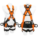 Arnés 4 Argollas Dieléctrico con Argolla Dorsal en Reata y Soporte Lumba