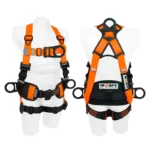 Arnés 4 Argollas Tipo H Dieléctrico con Soporte Lumbar