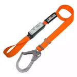 Eslinga Sencilla con Absorbedor Regulable de Argolla en Reata y Gancho 2 1/4