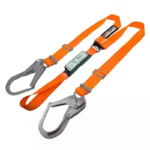 Eslinga en Y Regulable con Absorbedor y Argolla en Reata