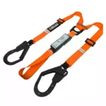 Eslinga en Y con Absorbedor Regulable con Gancho Dieléctrico y Argolla en Reata