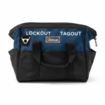 Maletín de poliéster para equipos lockout tagout uso industrial